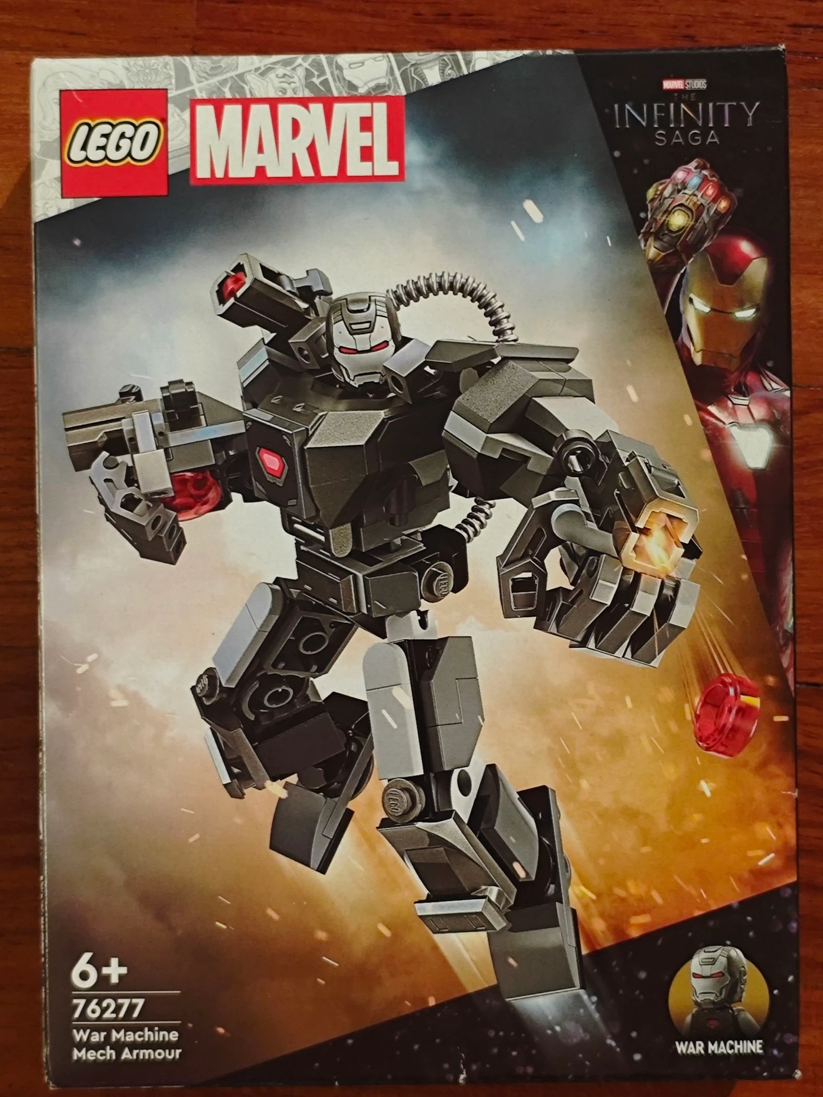 Lego Marvel 76277 War Machine Mech Armour